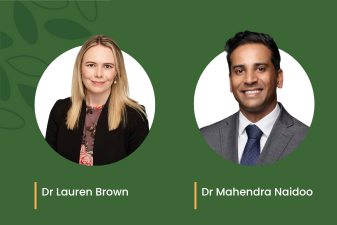 CCC blog Dr Lauren Brown and Dr Mahendra Naidoo join